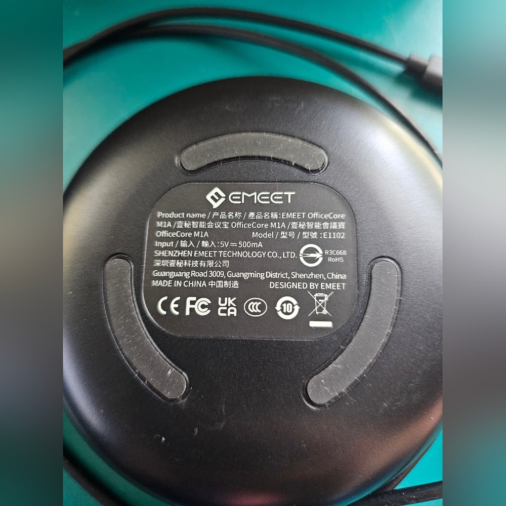Emeet Black Office Speaker